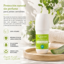 Desodorante Natural Roll-On Neutro Sin Perfume Biocenter 75 ml – Piel Sensible