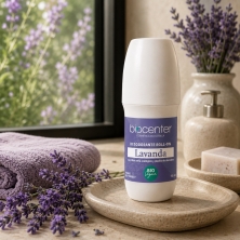 Desodorante Natural Roll-On Lavanda Biocenter 75 ml – Protección Natural con Aroma Relajante