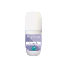 Desodorante Natural Roll-On Lavanda Biocenter 75 ml con Aloe Vera ecológico y Piedra de Alumbre para piel sensible