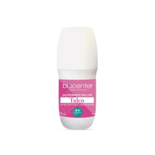 Desodorante Natural Roll-On Talco Biocenter 75 ml con Aloe Vera ecológico y Piedra de Alumbre para piel sensible