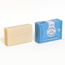 BIOCENTER Jabón de Leche de Burra y Argán - Antiedad, sin perfumes, Cruelty free, Ecofriendly - 100 g